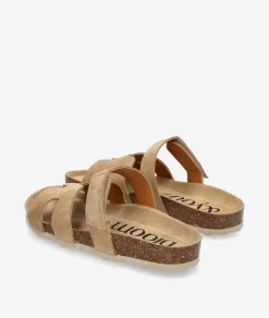 Sandalias bloom&you SOL en serraje taupe
