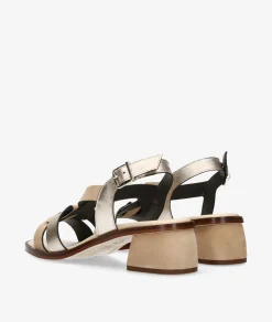 Sandalias pabloochoa.shoes 3917 en ante taupe