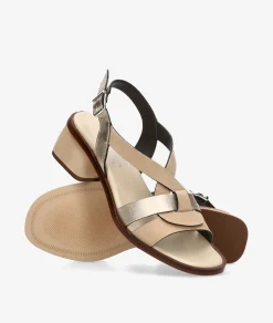 Sandalias pabloochoa.shoes 3917 en ante taupe