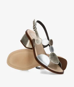 Sandalias pabloochoa.shoes 3914 en platino