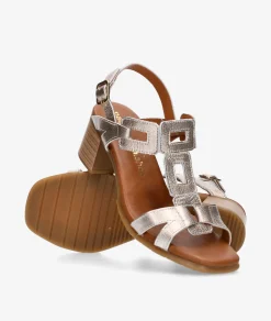 Sandalias pabloochoa.shoes 1988 en platino