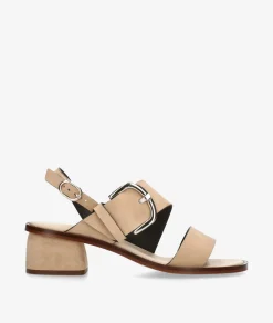 Sandalias pabloochoa.shoes 3103 en ante taupe