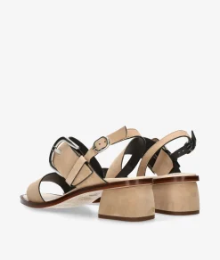 Sandalias pabloochoa.shoes 3103 en ante taupe