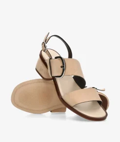 Sandalias pabloochoa.shoes 3103 en ante taupe