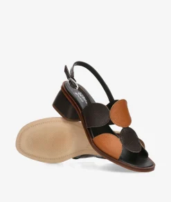 Sandalias pabloochoa.shoes 3098 en marrón