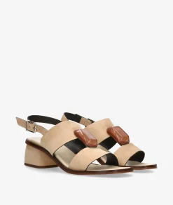 Sandalias pabloochoa.shoes 3922 en ante taupe