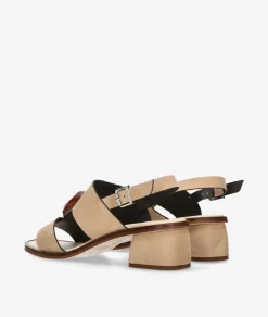 Sandalias pabloochoa.shoes 3922 en ante taupe
