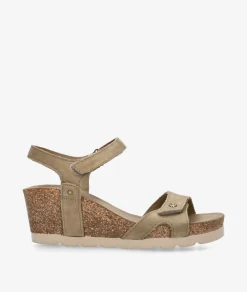 Sandalias Panamá Jack JULIA en caki