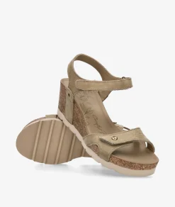 Sandalias Panamá Jack JULIA en caki