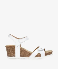 Sandalias Panamá Jack JULIA en blanco