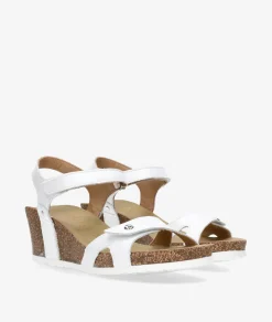 Sandalias Panamá Jack JULIA en blanco
