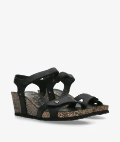 Sandalias Panamá Jack JULIA en negro