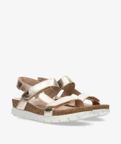 Sandalias Panamá Jack SULIA en platino