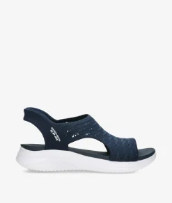 Sandalias Skechers 119805 en azul marino