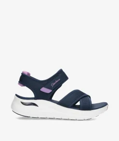 Sandalias Skechers 164078 en azul marino