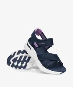 Sandalias Skechers 164078 en azul marino