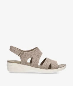 Sandalias Skechers 163420 en topo