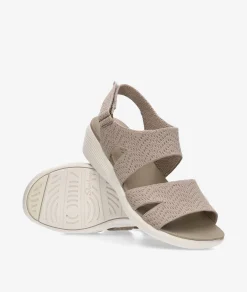 Sandalias Skechers 163420 en topo