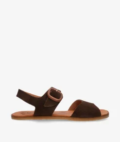 Sandalias VIVANT ARIA en serraje marrón