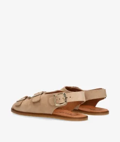 Sandalias VIVANT SEMILLA - R en serraje taupe