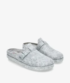 Zapatillas de casa Bio Relax 12079 en gris