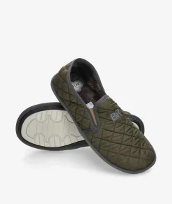 Zapatillas de casa Bio Relax 1566 en caki