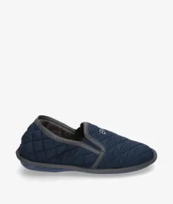 Zapatillas de casa Bio Relax 1566 en azul marino