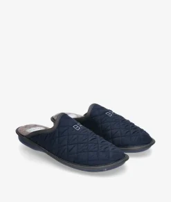 Zapatillas de casa Bio Relax 1448 en azul marino