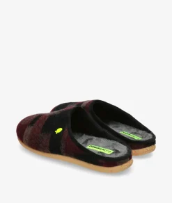 Zapatillas de casa Hot potatoes SEBEKA en burdeos