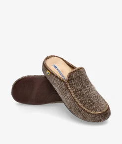 Zapatillas de casa Nordikas 2195 en topo