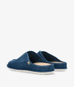 Zapatillas de casa Nordikas 1945 en azul marino