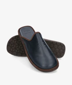 Zapatillas de casa Nordikas 188/F en azul marino