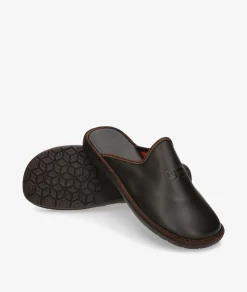 Zapatillas de casa Nordikas 188/F en marrón