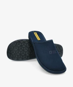 Zapatillas de casa Nordikas 7363 en azul marino