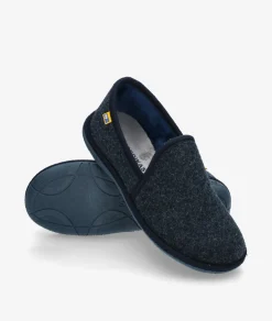 Zapatillas de casa Nordikas 2631 en azul marino