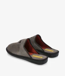 Zapatillas de casa Nordikas 236/F en serraje gris