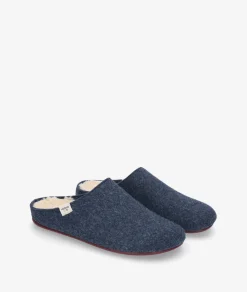 Zapatillas de casa Victoria 1081100 en azul marino