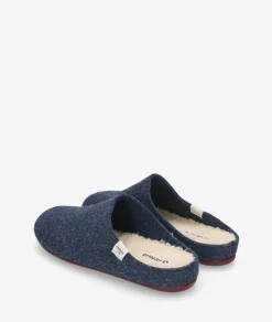 Zapatillas de casa Victoria 1081100 en azul marino