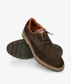 Zapatos casual Cetti C-1335 en serraje marrón
