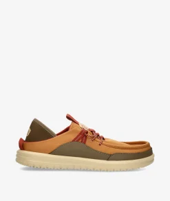 Zapatos casual Dude BRADLEY BLIPPER NYLON en camel