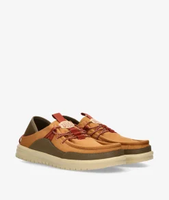 Zapatos casual Dude BRADLEY BLIPPER NYLON en camel