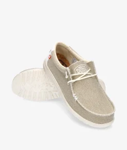 Zapatos casual Dude WALLY BRAIDED en beige