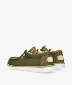 Zapatos casual Dude WALLY MESH NEUTRALS en caki