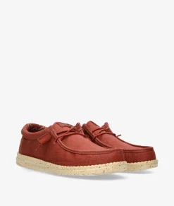 Zapatos casual Dude WALLY STRETCH CANVAS en teja
