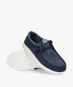 Zapatos casual Dude WALLY STRETCH CANVAS en azul marino