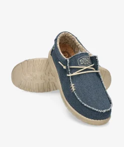 Zapatos casual Dude WALLY BRAIDED en azul marino