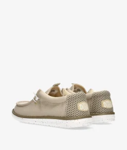 Zapatos casual Dude WALLY MESH NEUTRALS en beige