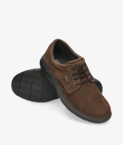 Zapatos casual Imac 851309 en nobuck marrón