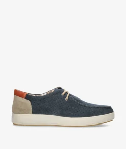 Zapatos casual St. Gallen POLI 04 en serraje azul