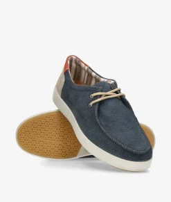Zapatos casual St. Gallen POLI 04 en serraje azul